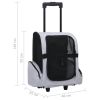 Foldable Multipurpose Pet Trolley Gray