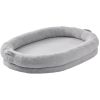 VEVOR Human Dog Bed 72x48x10in Large Human Size Dog Bed Washable Faux Rabbit Fur